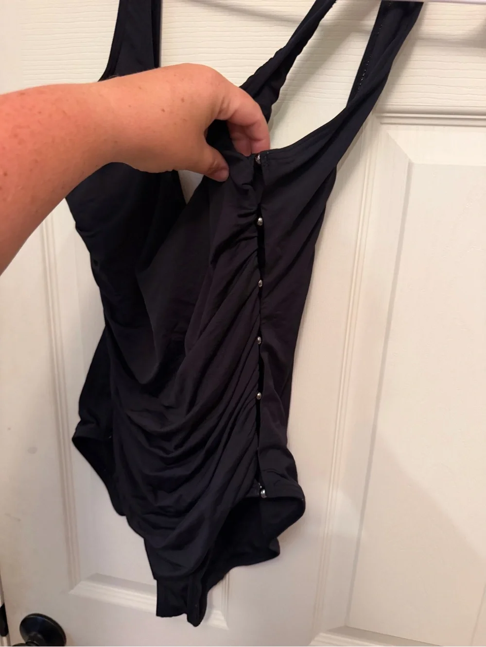 CARMEN MARC VALVO BLACK DAIQUIRI TRINIDAD SIDE PEEK-A-BOO‎ ONE PIECE SWIMSUIT 14